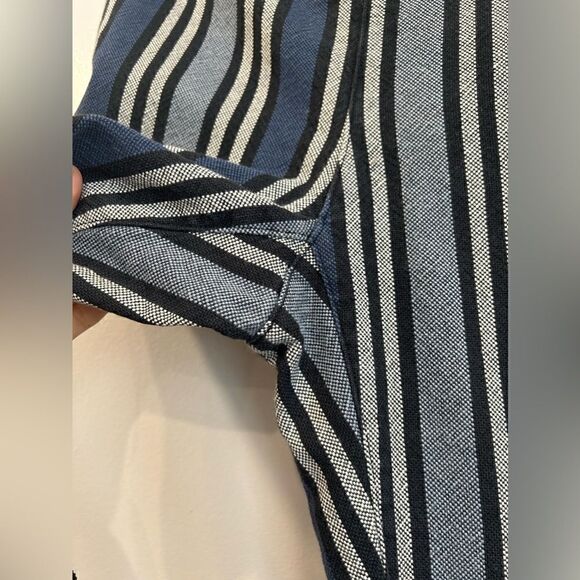 Free People Striped Straight Leg Pant - Picture 3 of 8